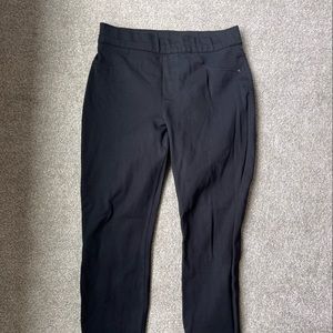 Spanx size L black jegging with back pockets